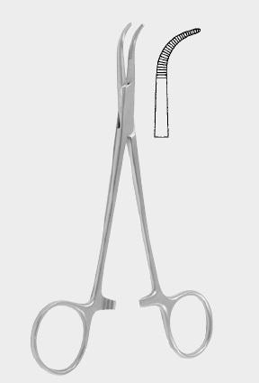 Кровоспинний затискач АДСОНА (ADSON) для дітей, 14 см (cm). Бренд: Zepf (Зепф).